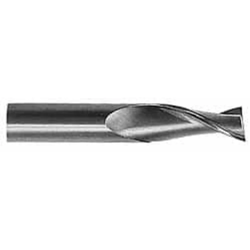 KYOCERA SGS 1, 1-1/2 LOC, 1 Shank Diam, 4 OAL, 2 Flute, Solid Carbide Square End Mill Single End, Uncoated, Spiral Fl...